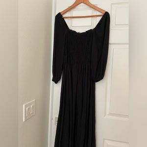 H&m black dress